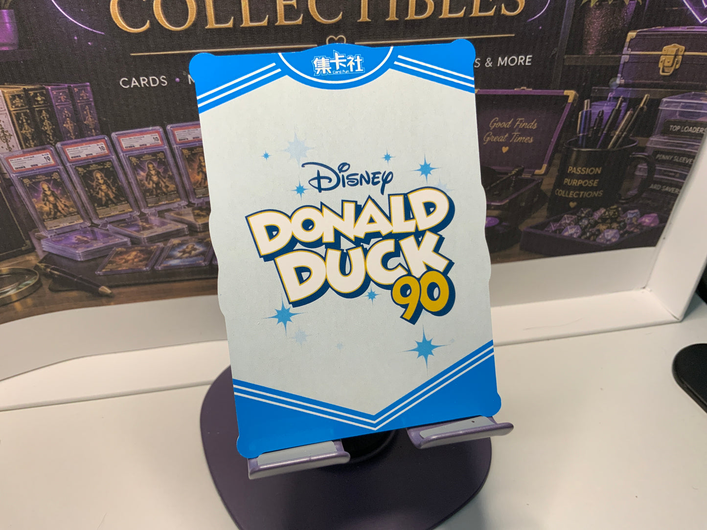 Disney Donald Duck 90th Anniversary Card.Fun DD01-FR12 Donald Duck Chip ’n Dale FR Insert
