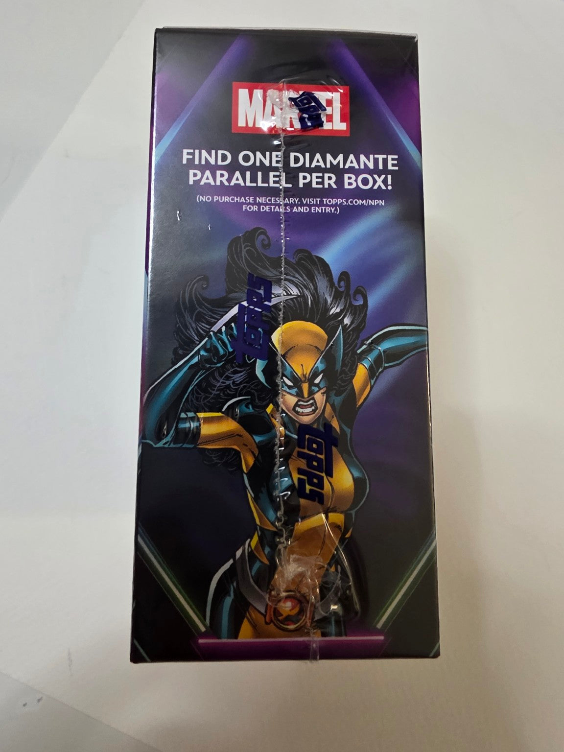 Marvel Neon blaster box Diamante parallel information