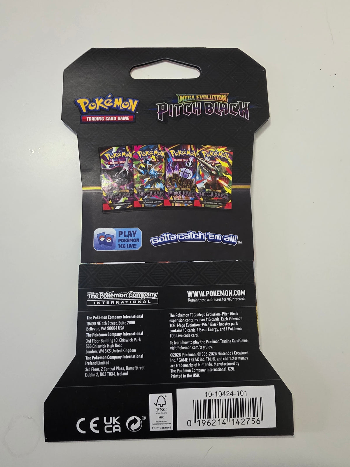 PACK BLASTER | Pokémon Mega Evolution Pitch Black