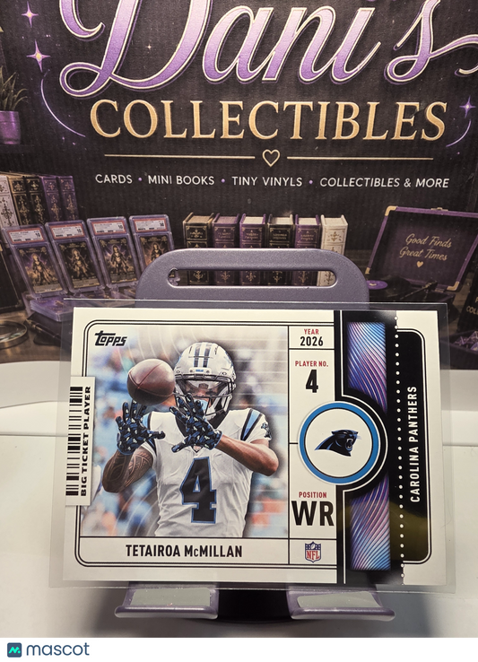 2026 Topps Big Ticket Player Tetairoa McMillan #BTP-1