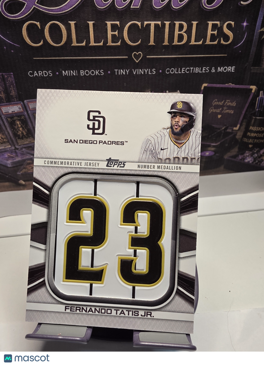 SINGLE | 2022 Topps Fernando Tatis Jr. Jersey Medallion