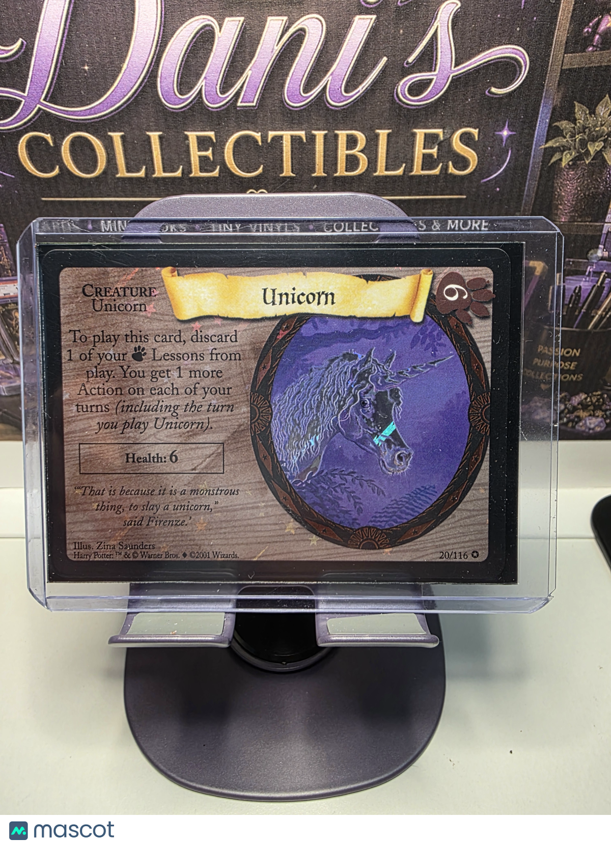 SINGLE | 2001 Harry Potter Unicorn Holo