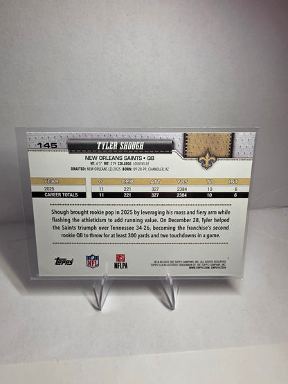 2026 Topps Tyler Shough #145