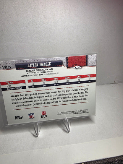 2026 Topps Jaylen Waddle #125