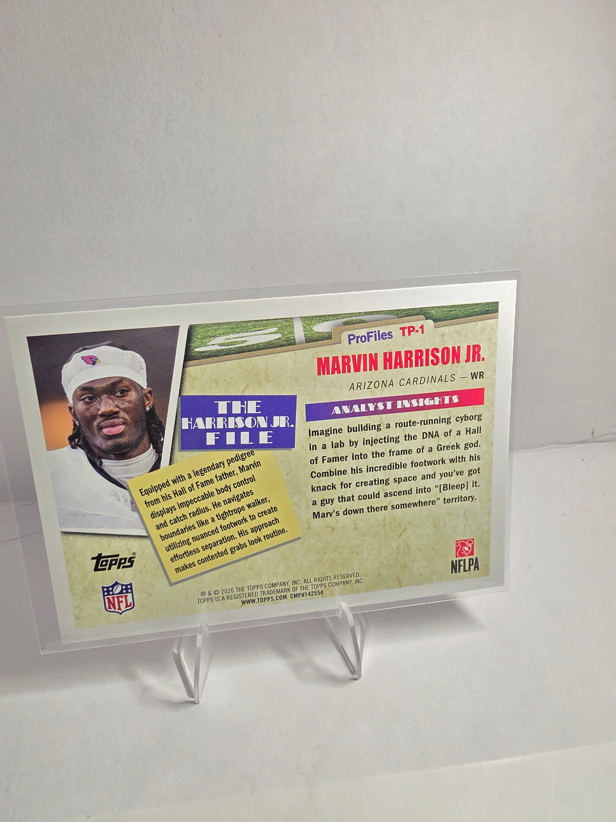 SINGLE | 2024 Topps ProFiles Marvin Harrison Jr. #TP-1