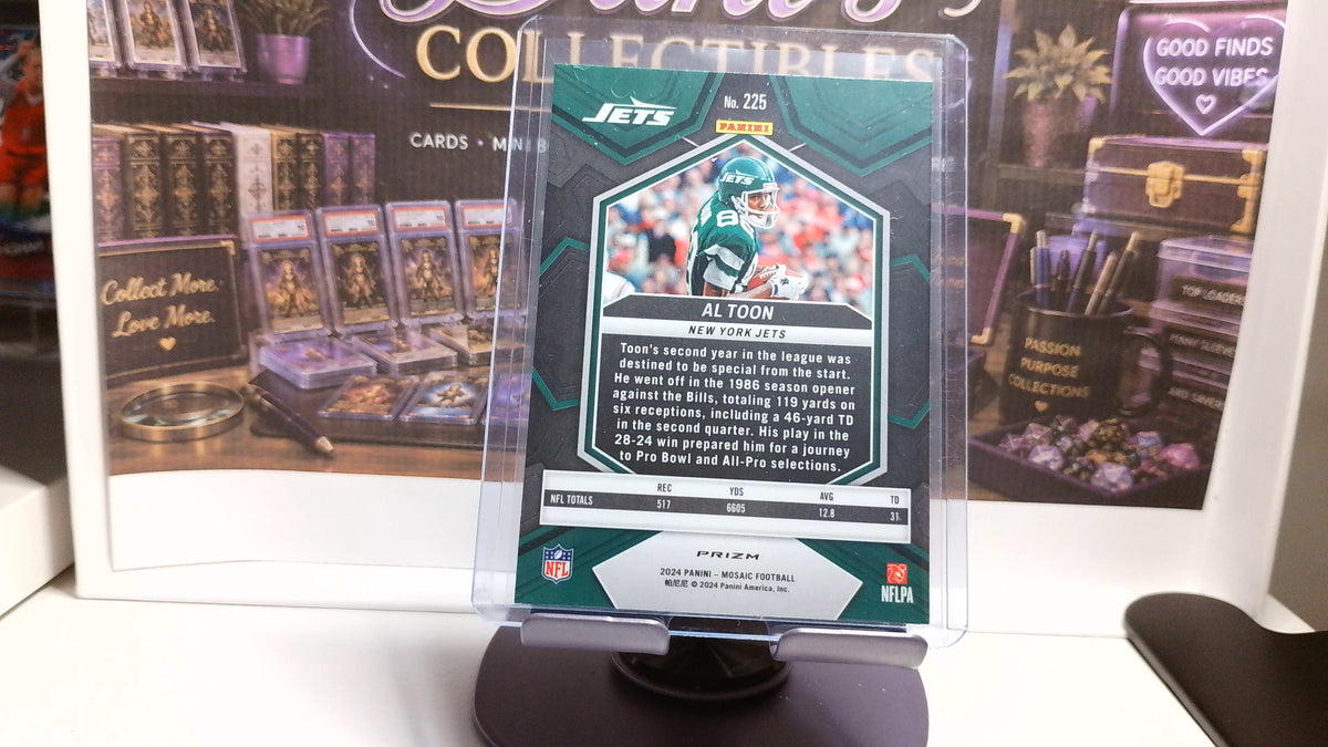 2024 Panini Mosaic Football Al Toon #225 Green