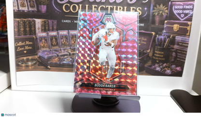 2024 Panini Mosaic Budda Baker #7 Pink