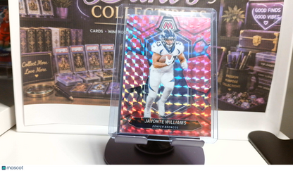 2024 Panini Mosaic Football Javonte Williams #65 Pink Camo
