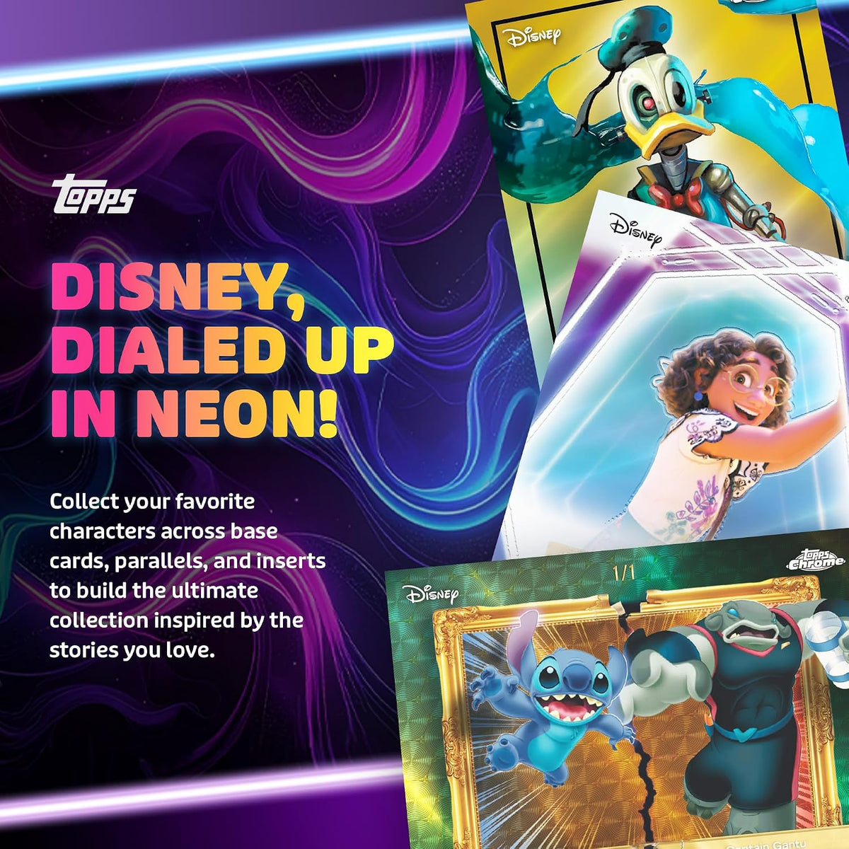2026 Topps Disney Neon Trading Card Value Box