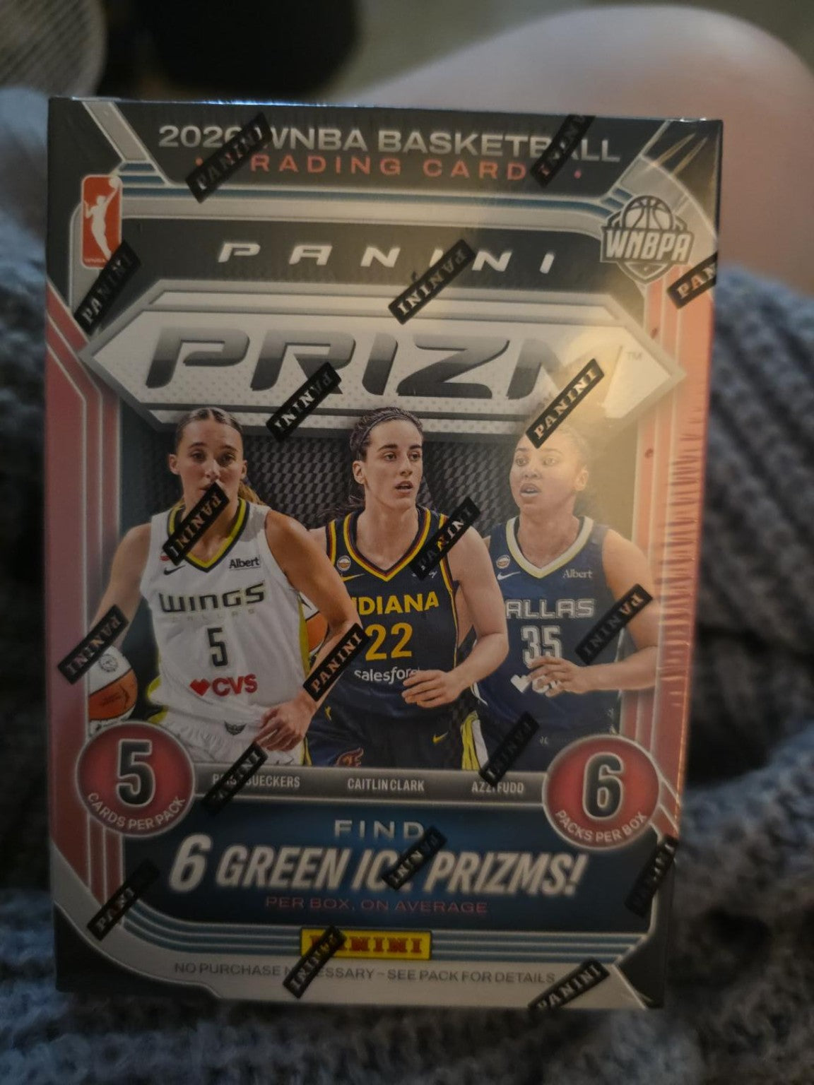 2026 Panini Prizm WNBA blaster box, packs sold individually