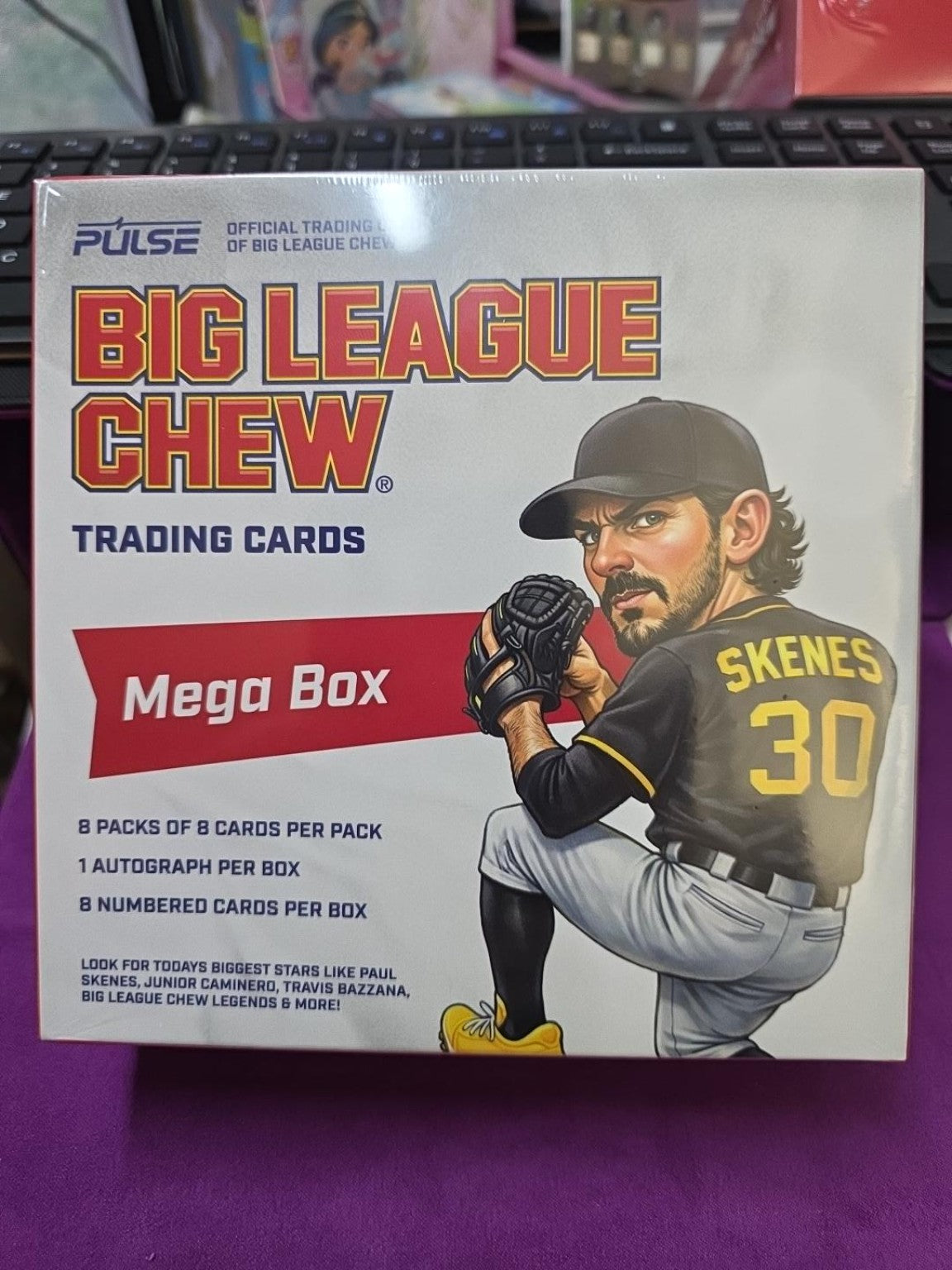2026 Pulse Big League Chew Mega Box packaging; sold as single sealed packs