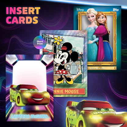 2026 Topps Disney Neon Trading Card Value Box