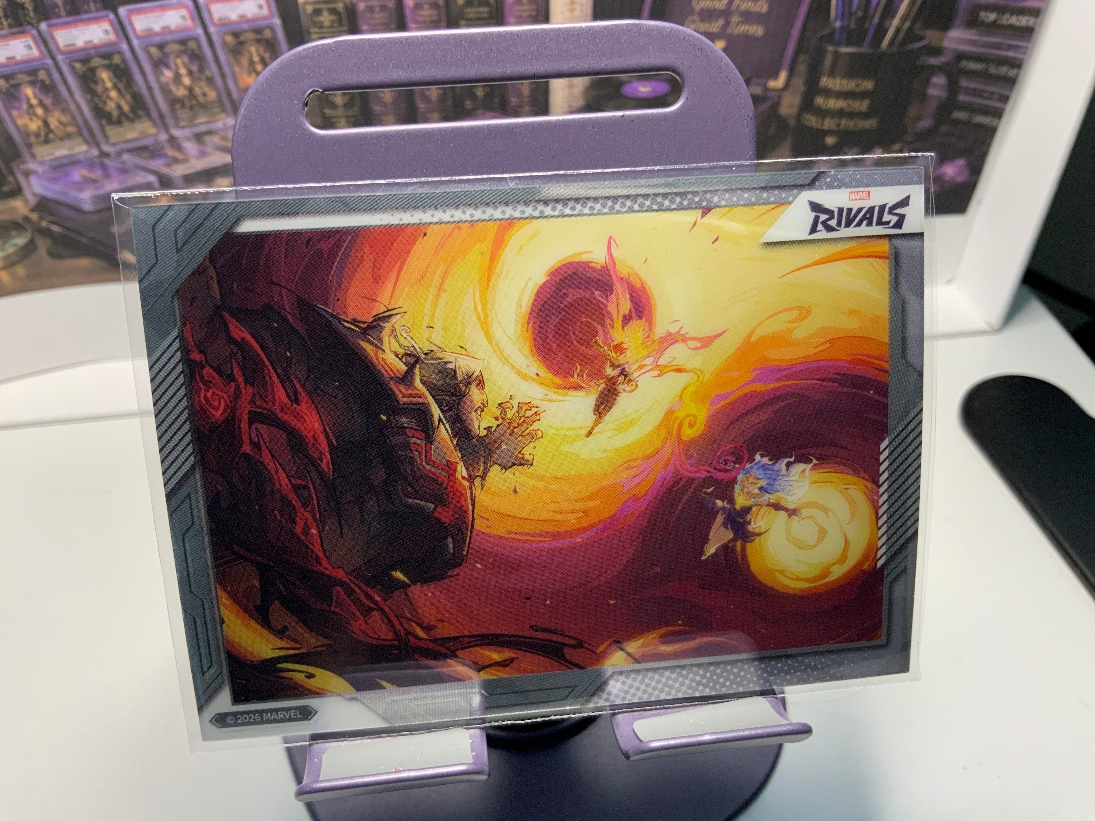 2026 Card.Fun Marvel Rivals Eternal Glory Trading Card Insert and Refractor Singles