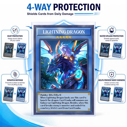 1200 Counts Card Sleeves Top Loaders for Trading Cards, Penny Soft Sleeve Baseball Card Sleeve Protectors Fit for Sports Cards, Football,Game Cards