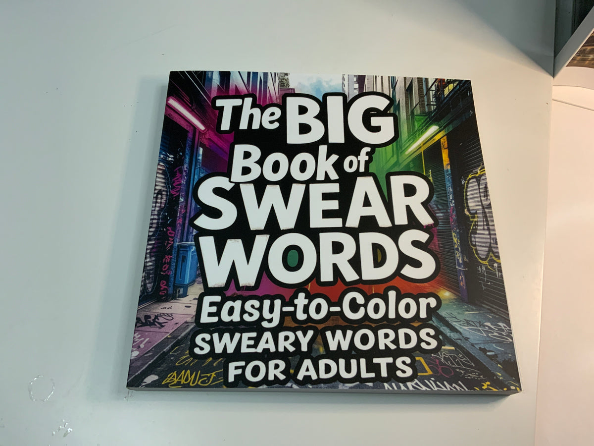 PRINT BOOKS | The BIG Book of Swear Words: Easy-to-Color