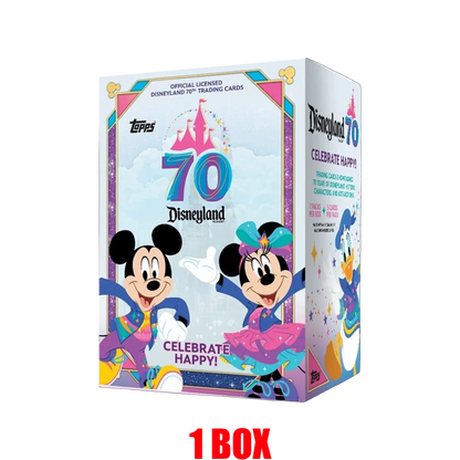2025 Topps Disney Card Disneyland 70th Anniversary Commemorative Genuine Trading Cards Toys Holiday Birthday Gifts