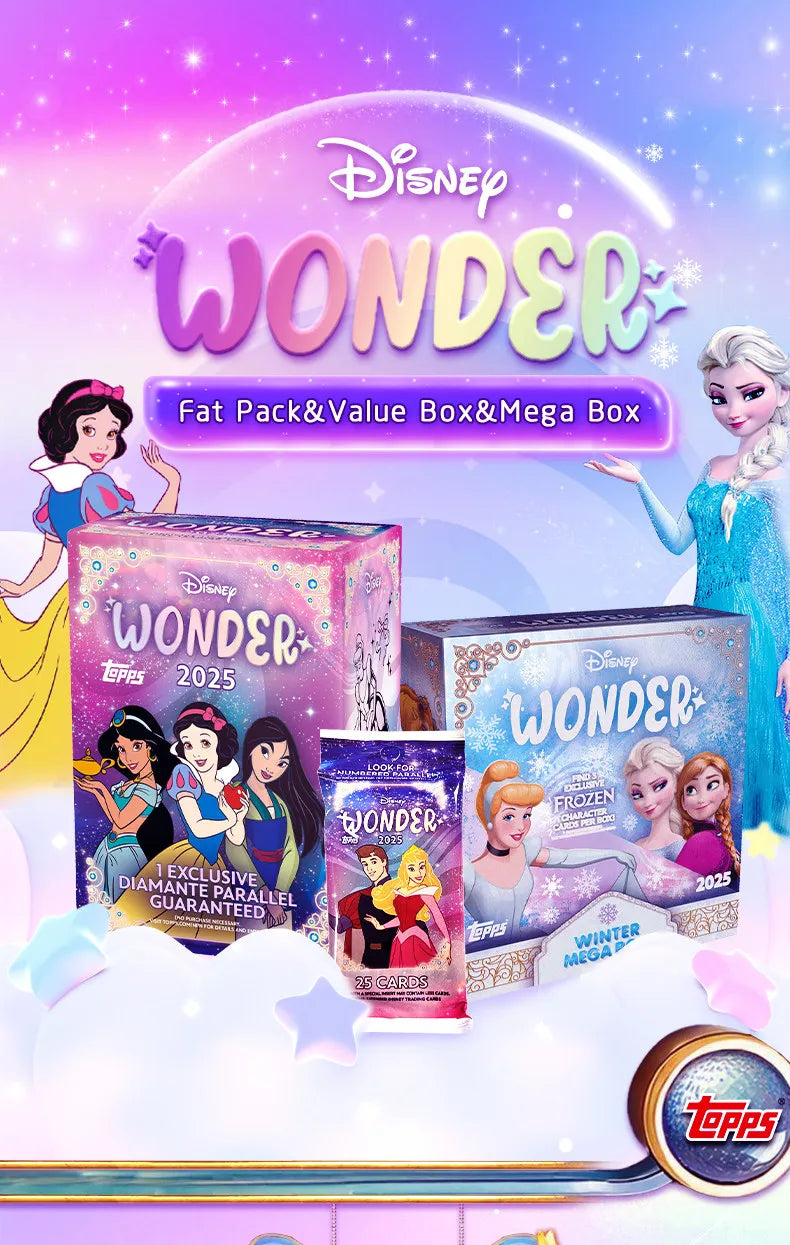 Topps 2025 Disney Wonder Collectible Card Box