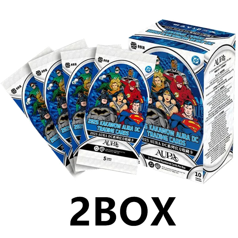 2026 KAKAWOW Original COSMOS Marvel/ AURA  DC Character Collection Card Box