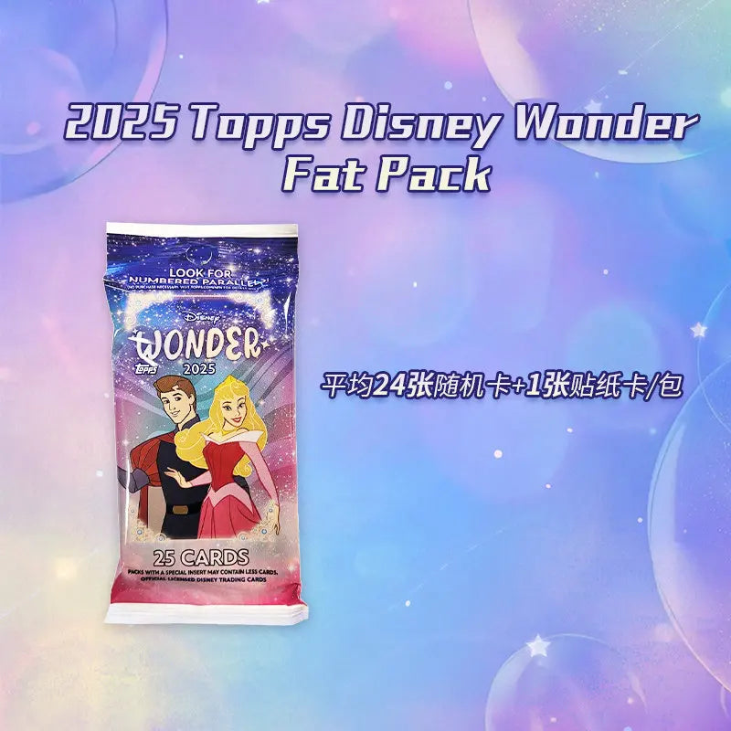 Topps 2025 Disney Wonder Collectible Card Box