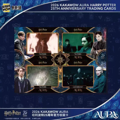 KAKAWOW 2026 AURA Harry Potter 25th Anniversary Trading Cards Box