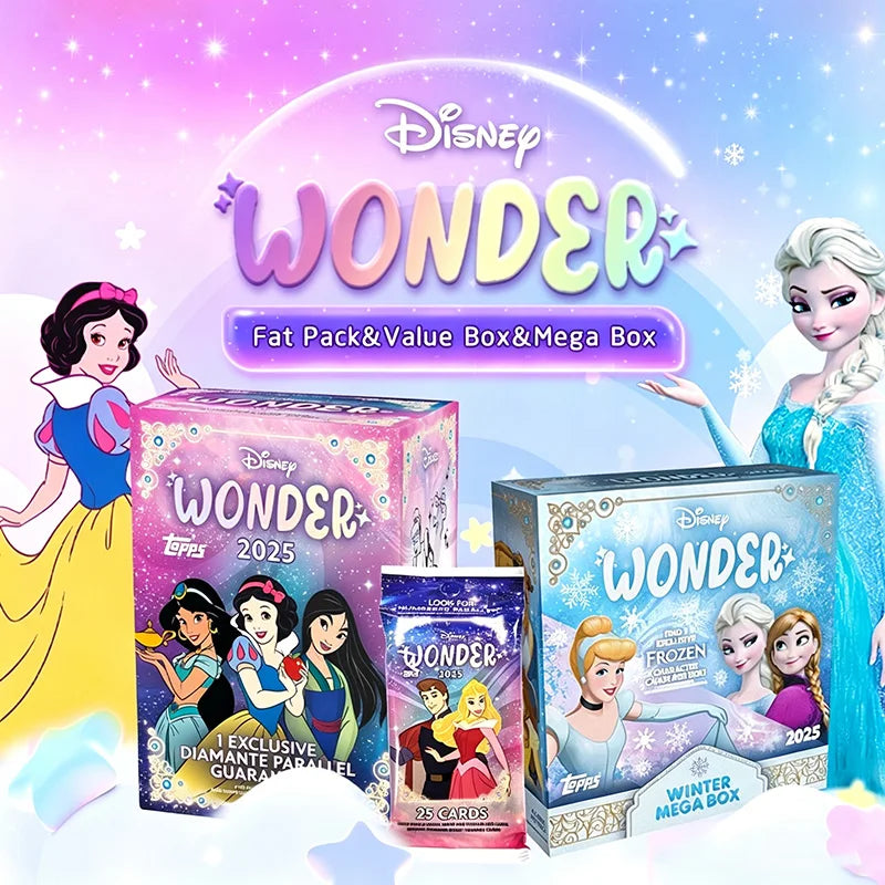 Topps 2025 Disney Wonder Collectible Card Box