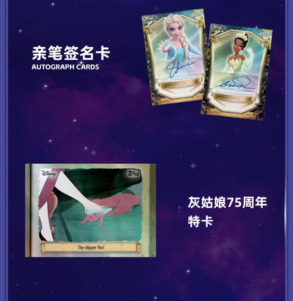 2025 Topps Disney Card Disneyland 70th Anniversary Commemorative Genuine Trading Cards Toys Holiday Birthday Gifts