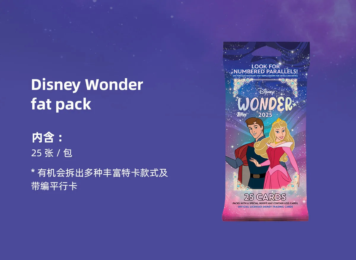 2025 Topps Disney Card Disneyland 70th Anniversary Commemorative Genuine Trading Cards Toys Holiday Birthday Gifts