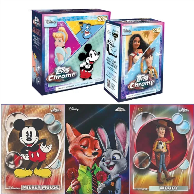 2026 Topps Chrome Disney Cards - Value Box - Mega Box