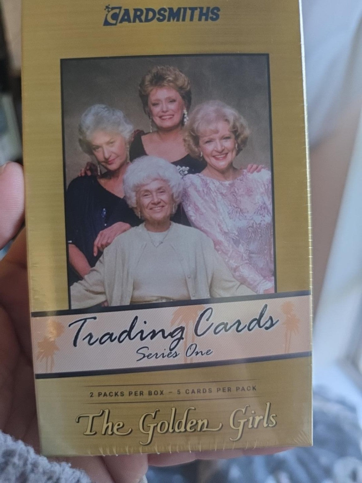 Cardsmiths Golden Girls Series One sealed collector box
