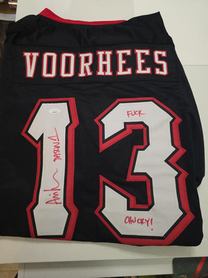 Ari Lehman signed Jason jersey back