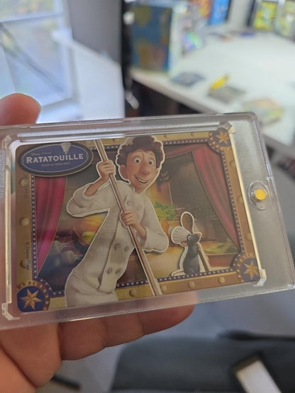 Linguini and Remy encased card front