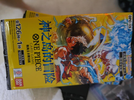 One Piece Card Game OPC-15 Simplified Chinese booster pack