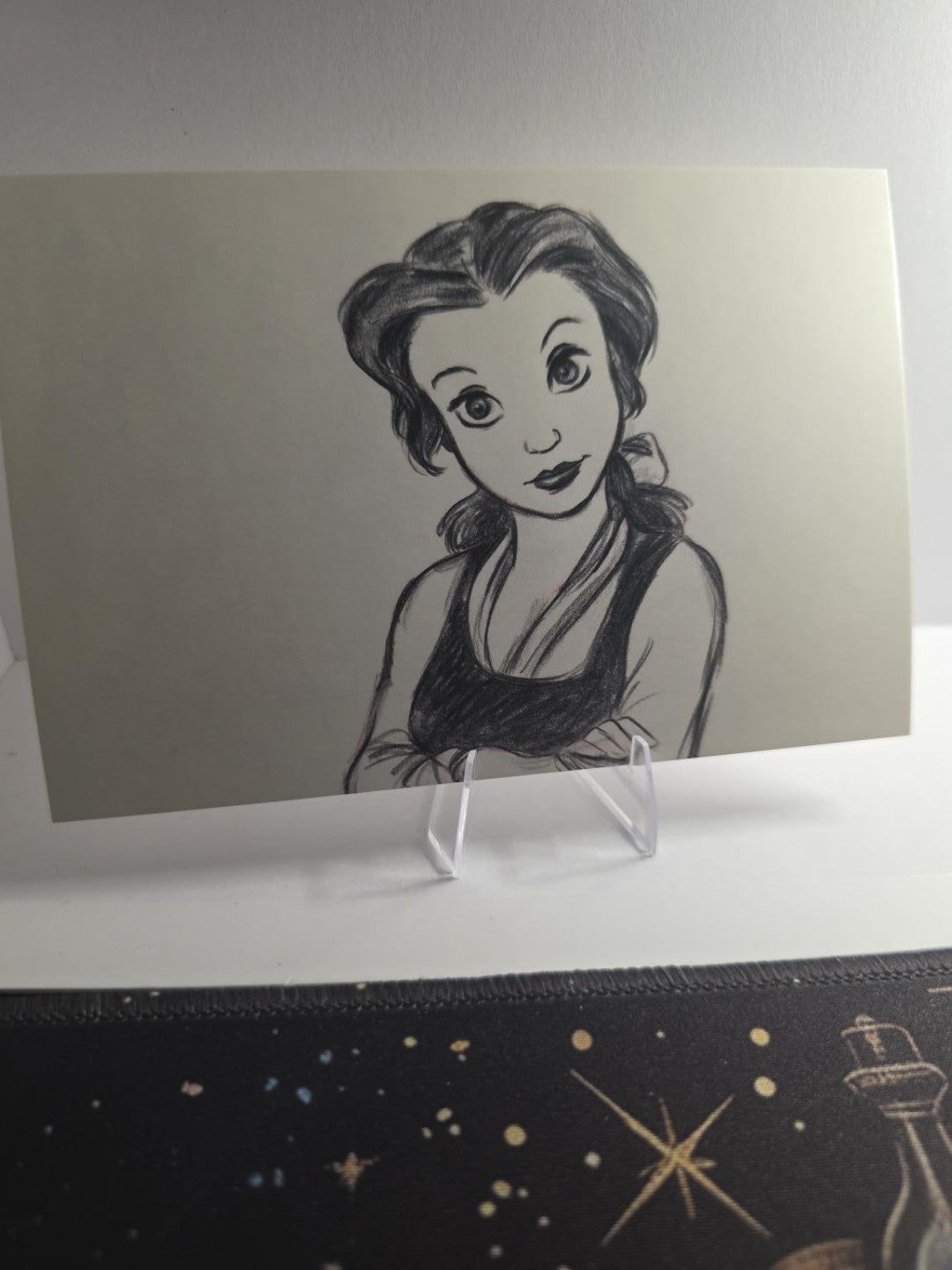 Belle Pencil Portrait