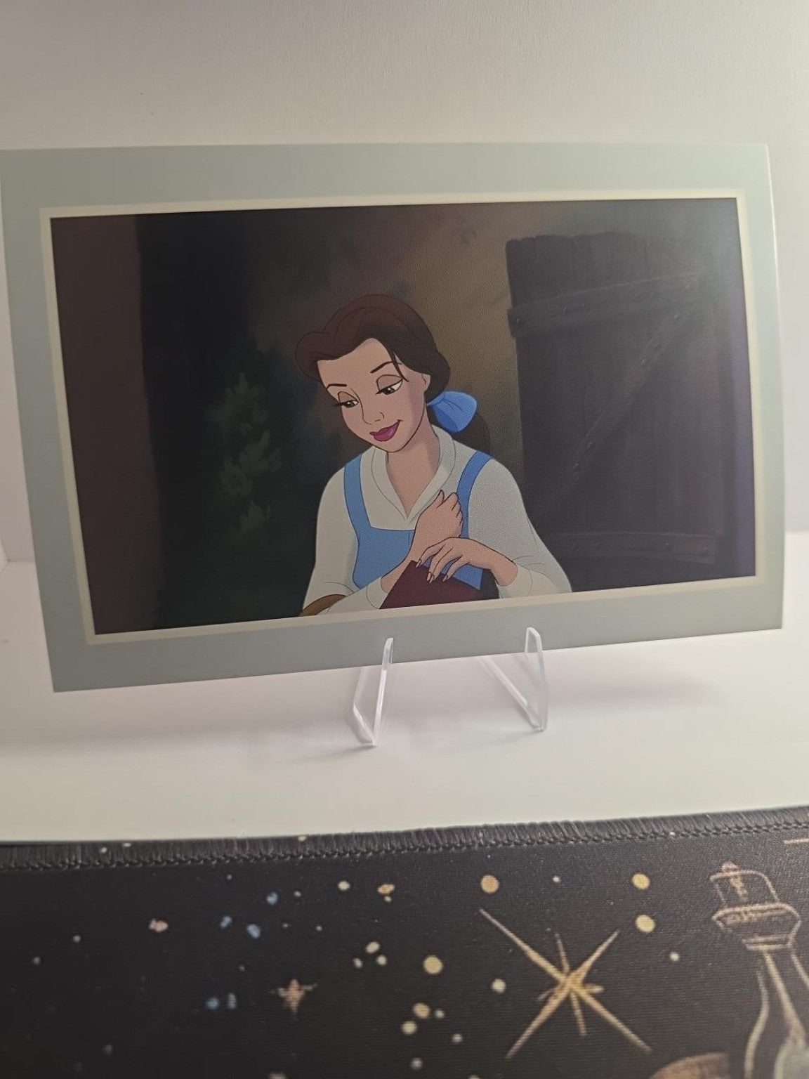 Belle Blue Dress Scene