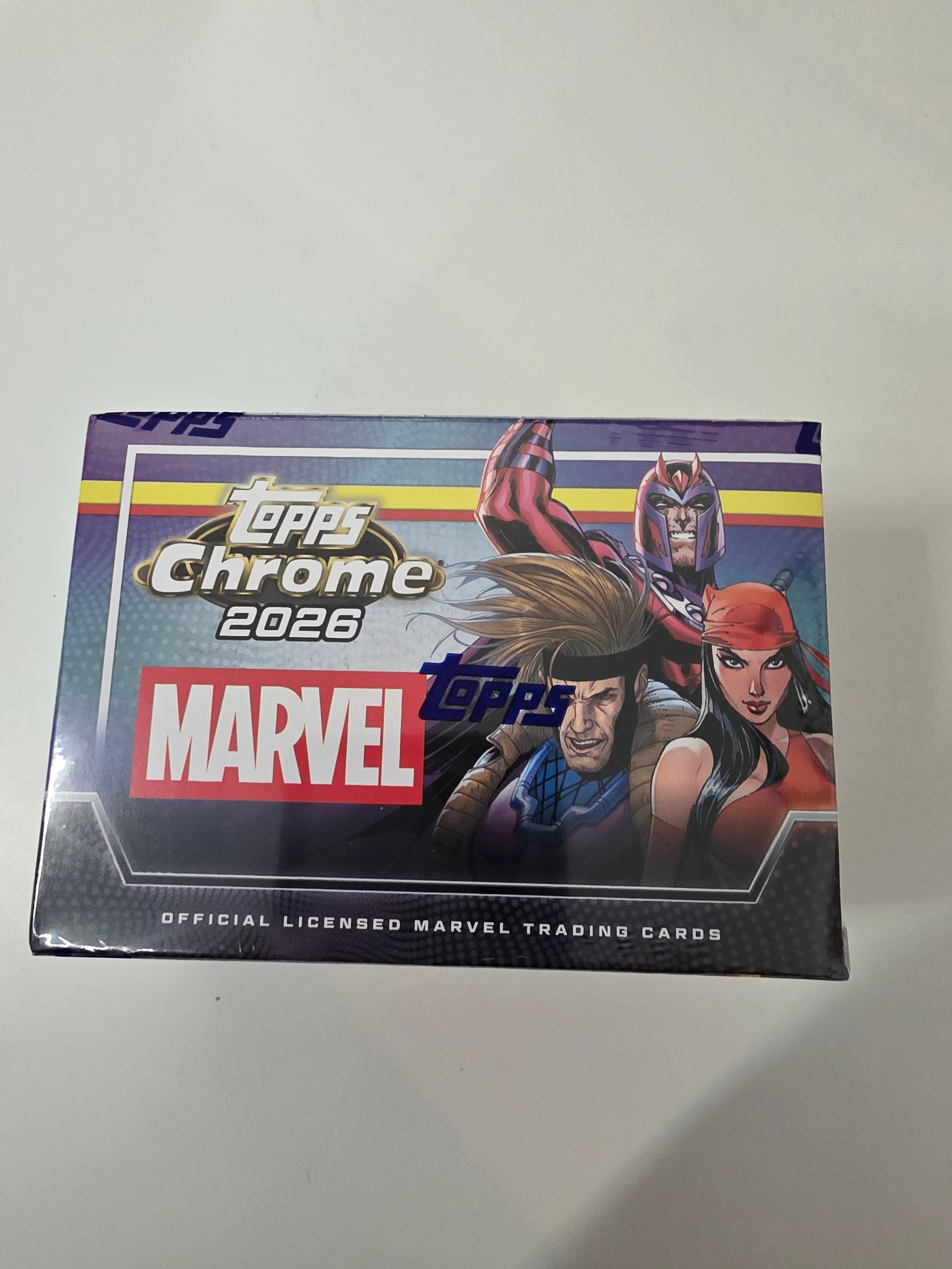 2026 Topps Chrome Marvel Blaster Box
