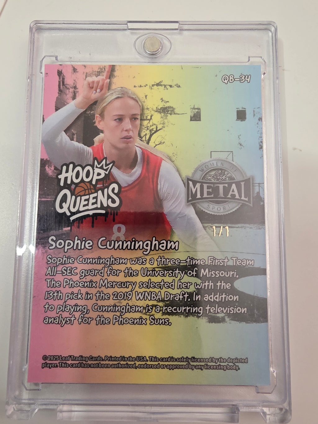 Sophie Cunningham 1/1