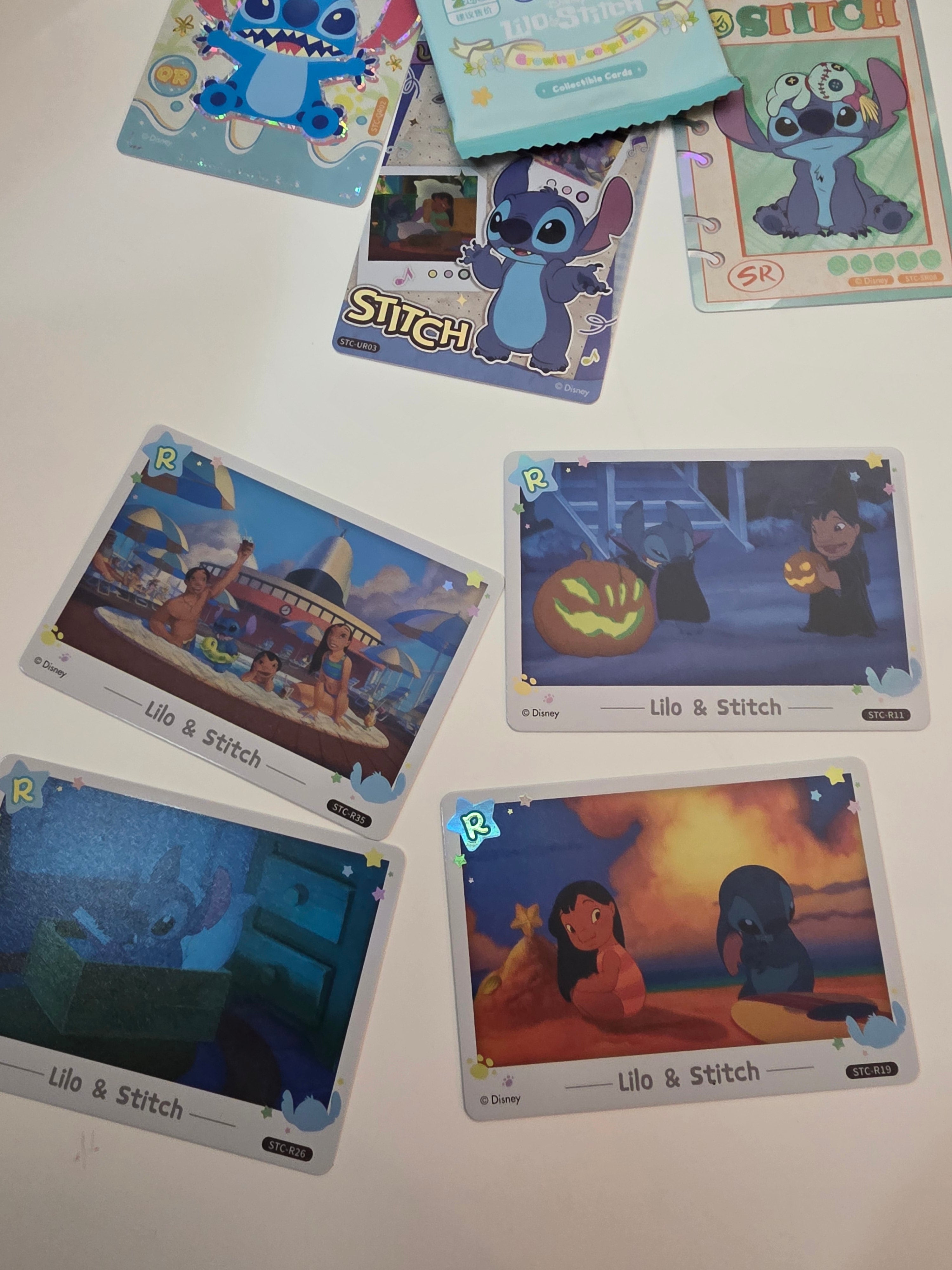 SINGLE PACK - Disney Lilo & Stitch Collectible Trading Cards– Card.Fun 100th Anniversary