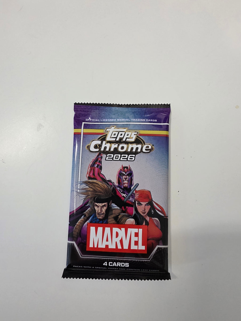 SINGLE PACK - 2026 Topps Chrome Marvel Blaster