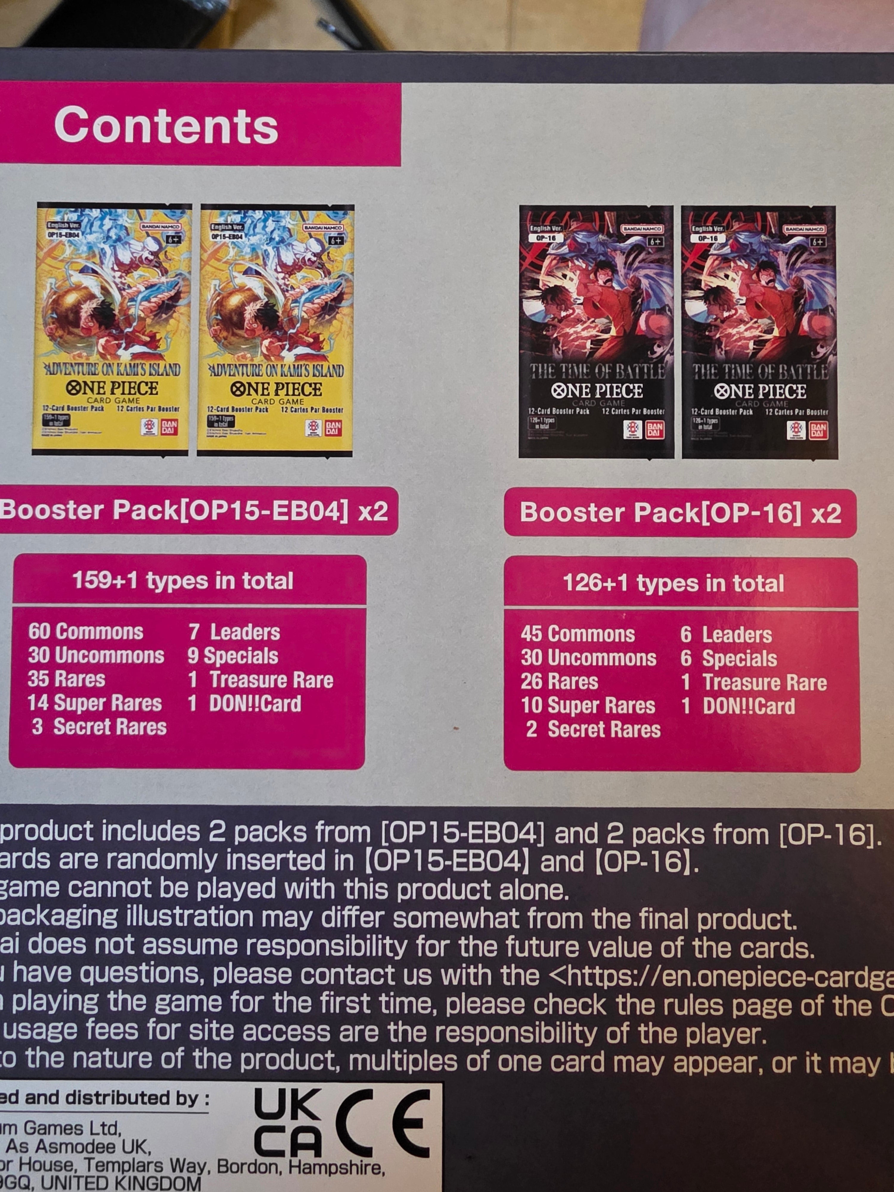 One Piece Card Game Illustration Box – Kid / Killer – English Version