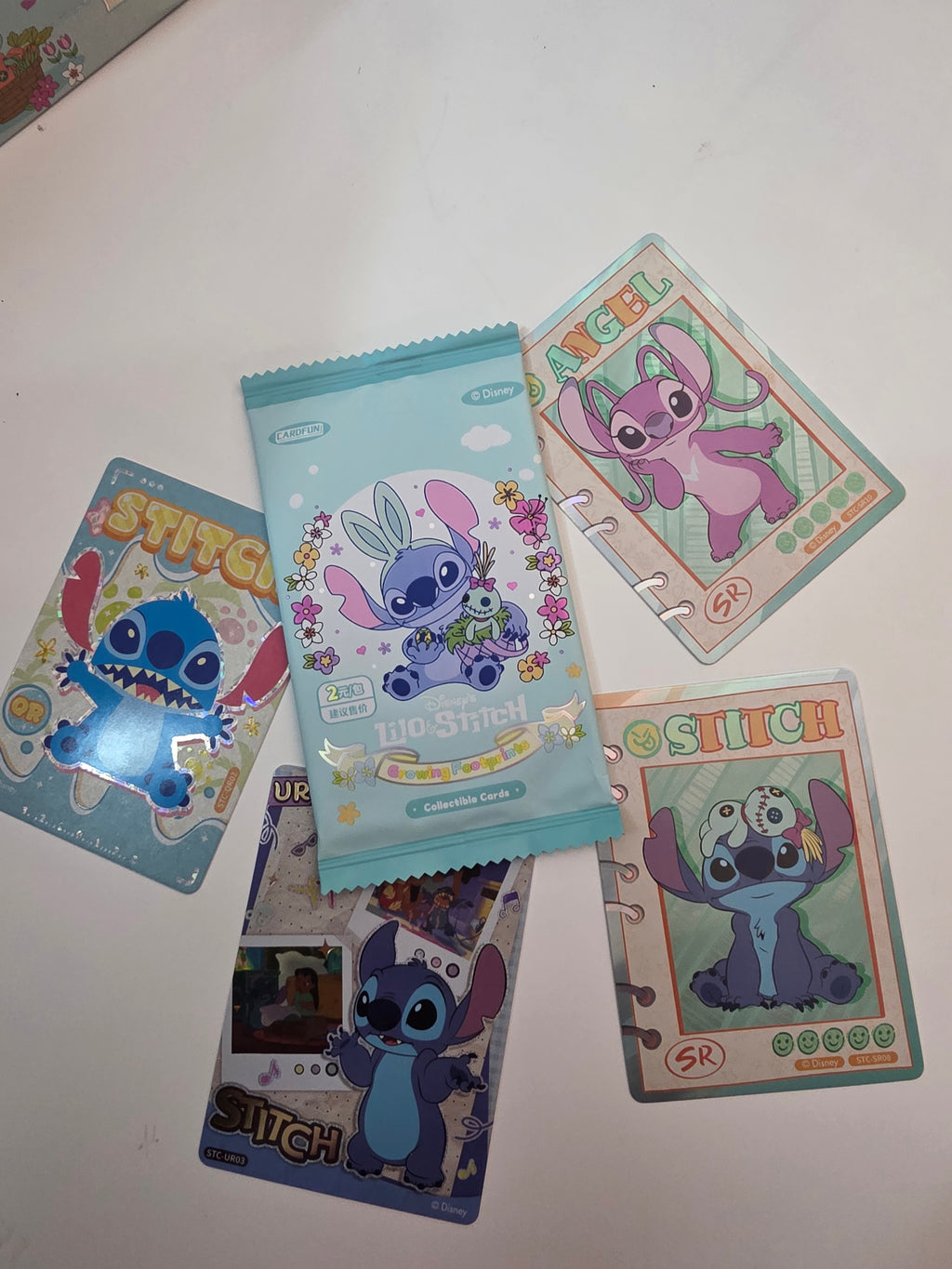 SINGLE PACK - Disney Lilo & Stitch Collectible Trading Cards– Card.Fun 100th Anniversary