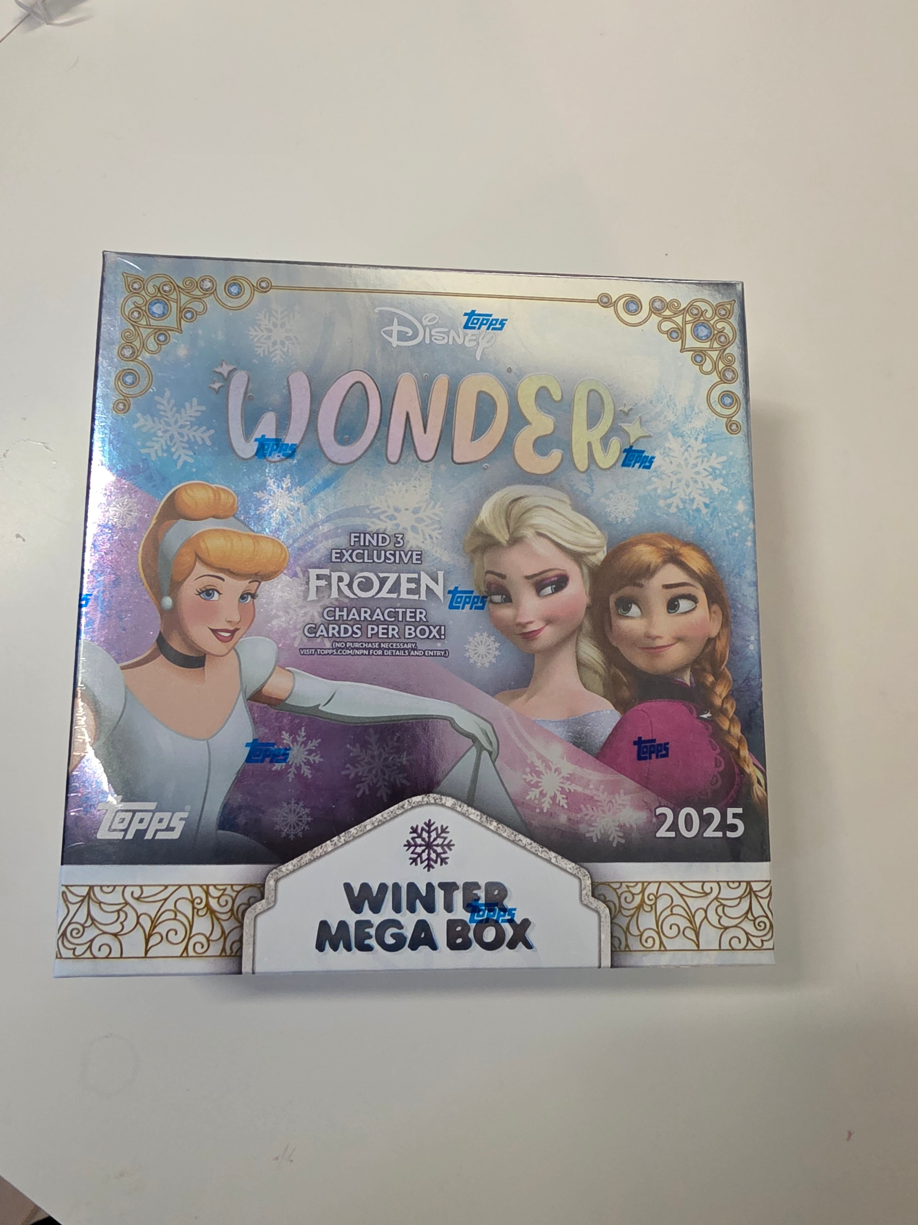 2025 Topps Disney Wonder Winter Mega Box