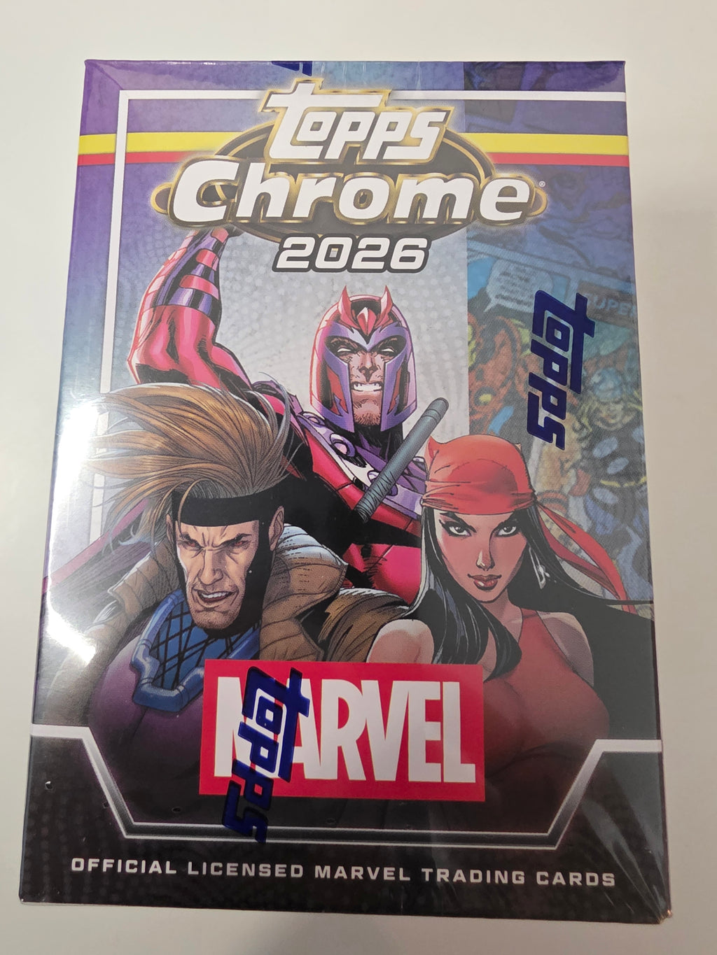 2026 Topps Chrome Marvel Blaster Box