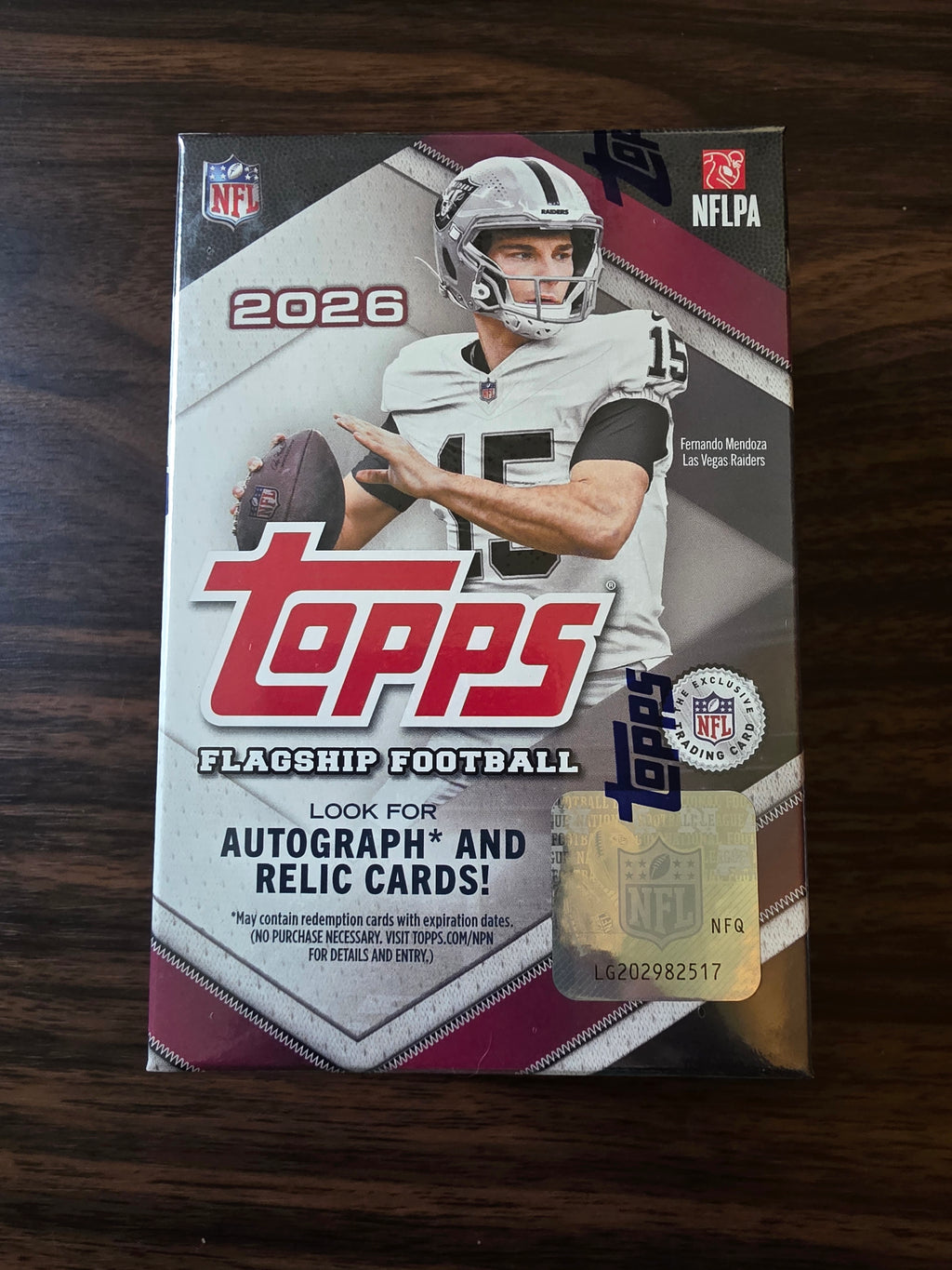 SINGLE PACK - 2026 Topps Flagship Football trading cards