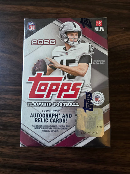 PACK | 2026 Topps Flagship | Football Trading Cards