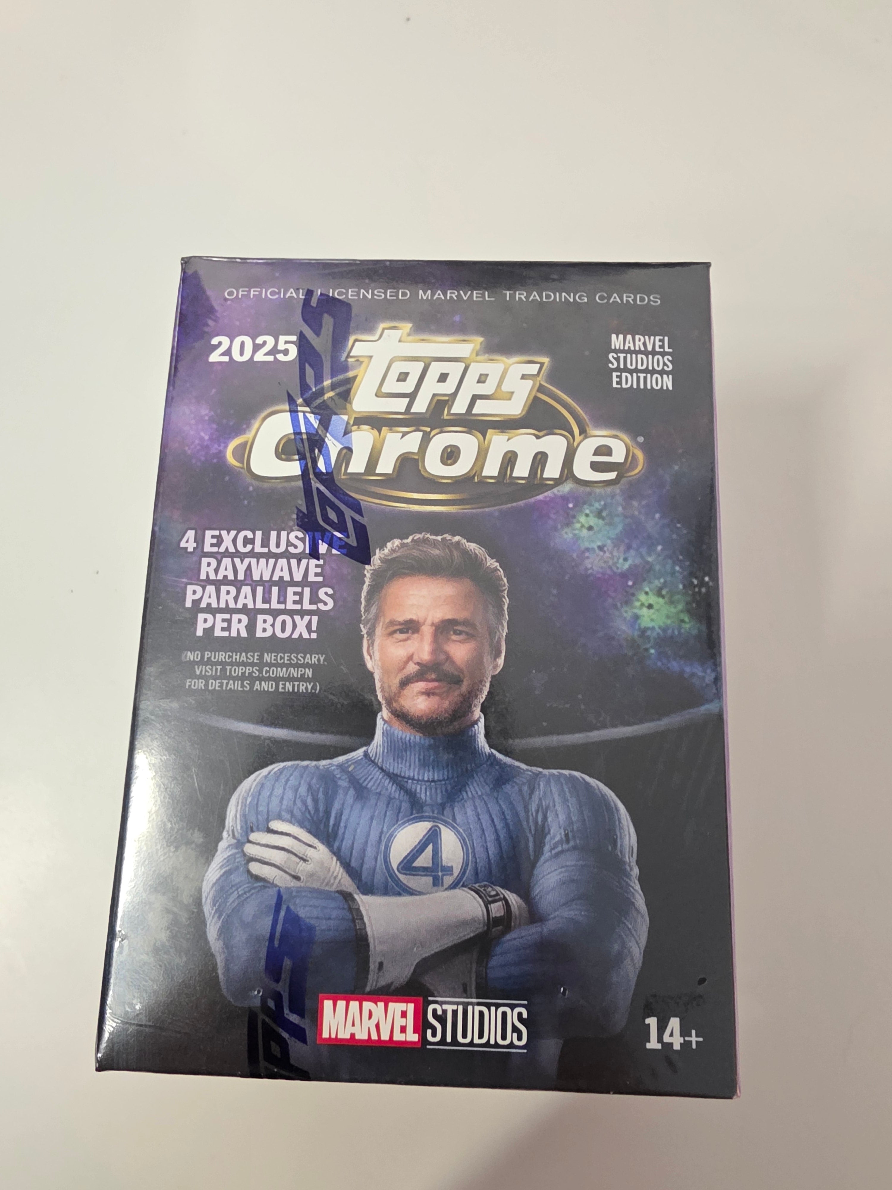 SINGLE PACK - 2025 Topps Chrome Marvel Blaster
