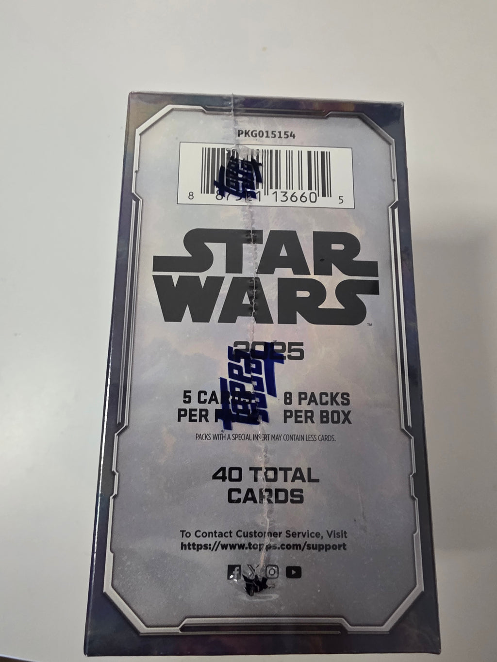 SINGLE PACK - 2025 Topps Chrome Star Wars Blaster