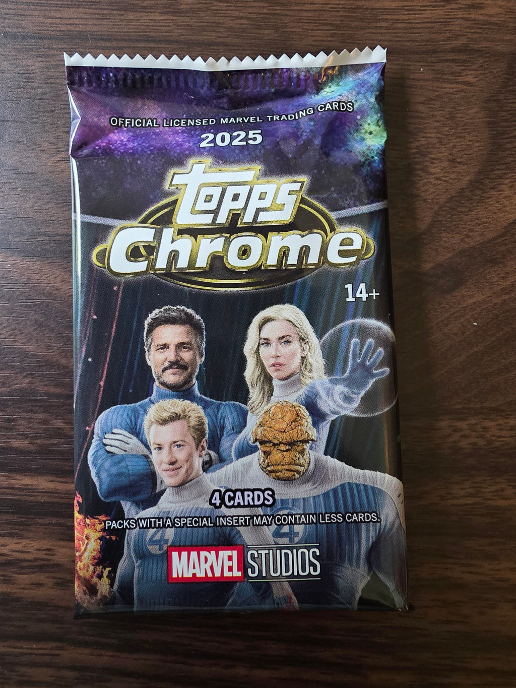 SINGLE PACK - 2025 Topps Chrome Marvel Blaster