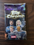 SINGLE PACK - 2025 Topps Chrome Marvel Blaster