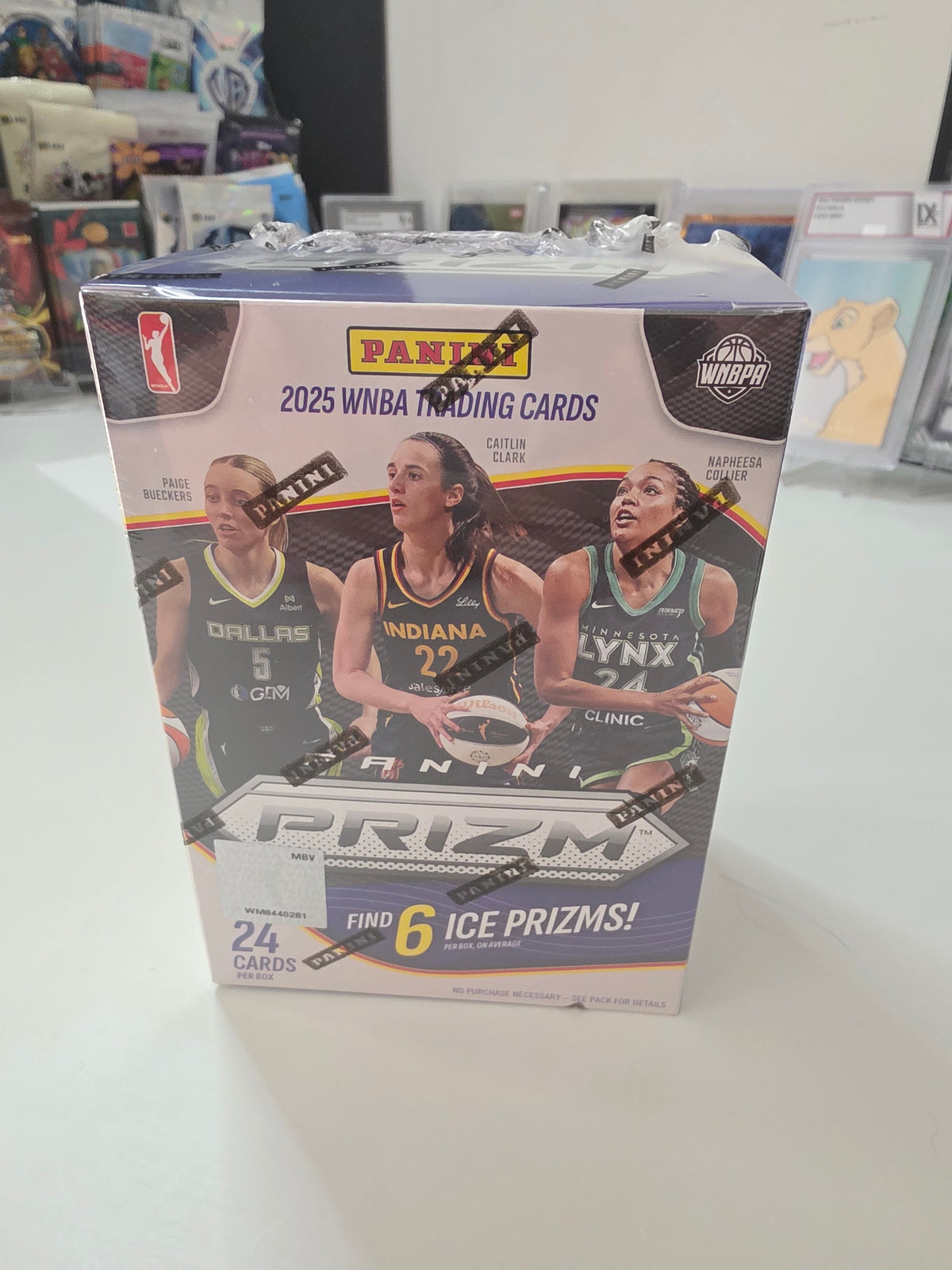 2025 Panini Prizm WNBA blaster box; listing is for one sealed pack
